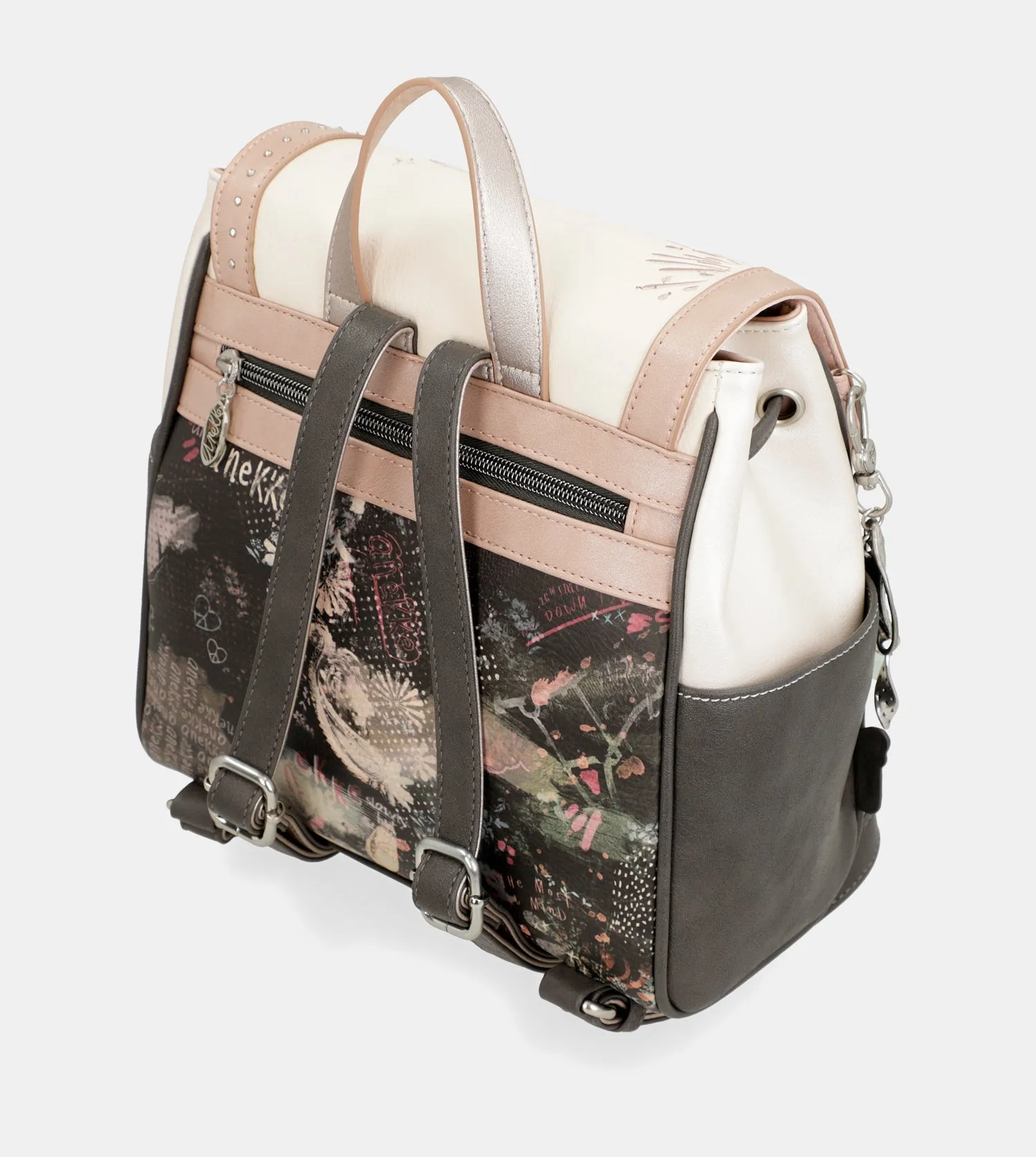 Psicodelic flap backpack