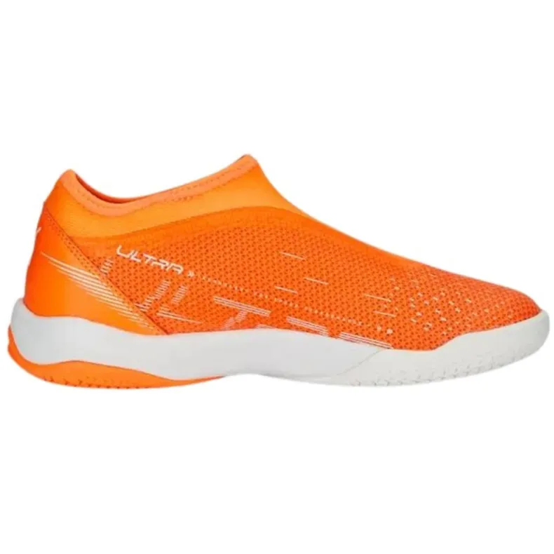 Puma Ultra Match Ll It + Mid Jr 107232 01 football shoes orange oranges and reds