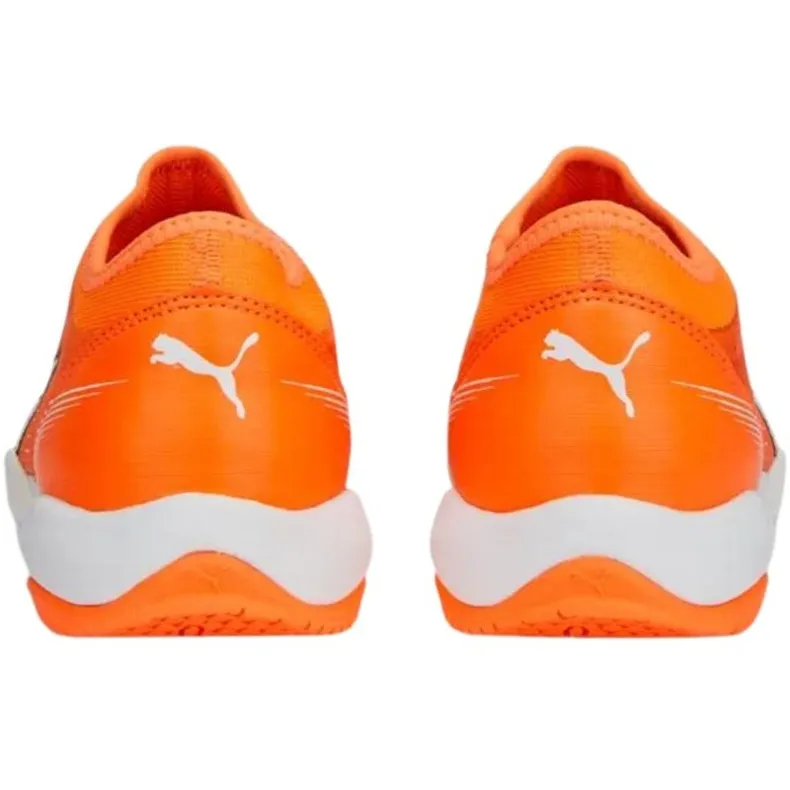 Puma Ultra Match Ll It + Mid Jr 107232 01 football shoes orange oranges and reds