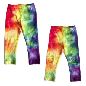 Rainbow Tie Dye Leggings