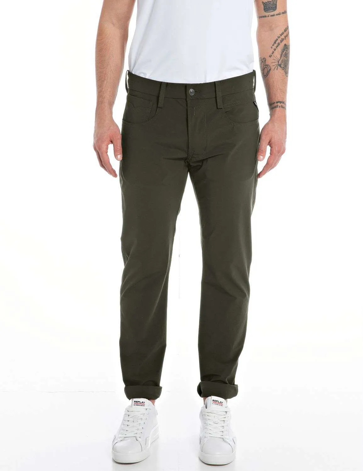 Replay M914W 20641 Jean 935 Olive