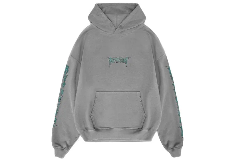 Represent Rock Logo Hoodie Ultimate Grey