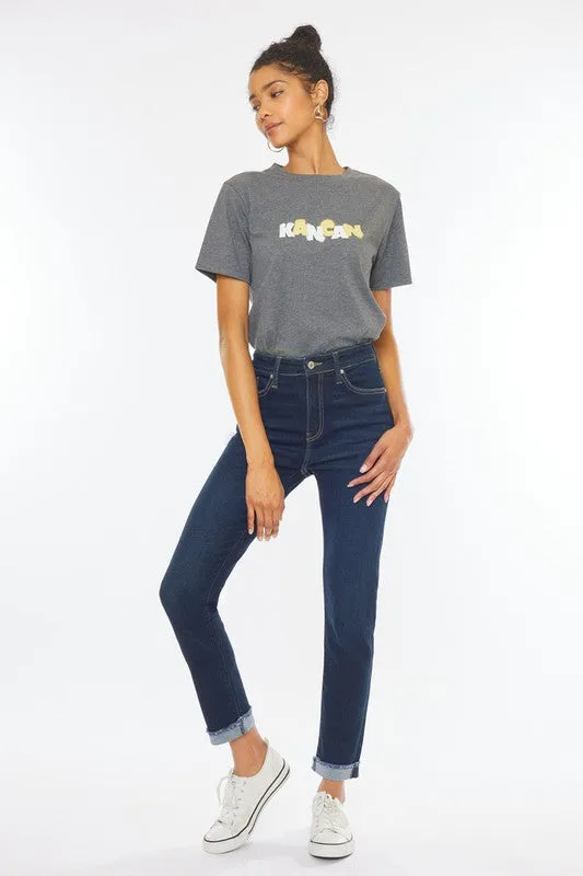 Rose High Rise Cigarette Jeans