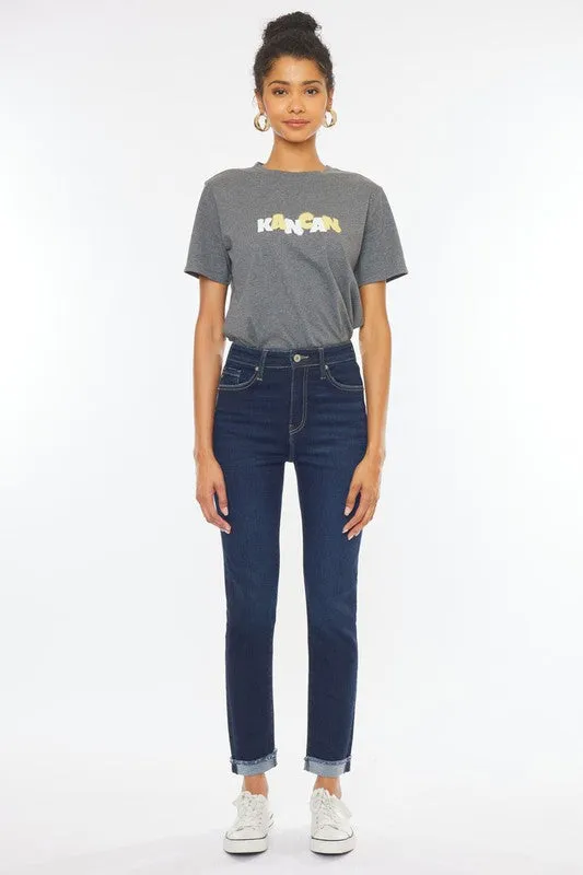 Rose High Rise Cigarette Jeans