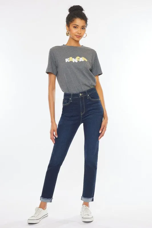 Rose High Rise Cigarette Jeans