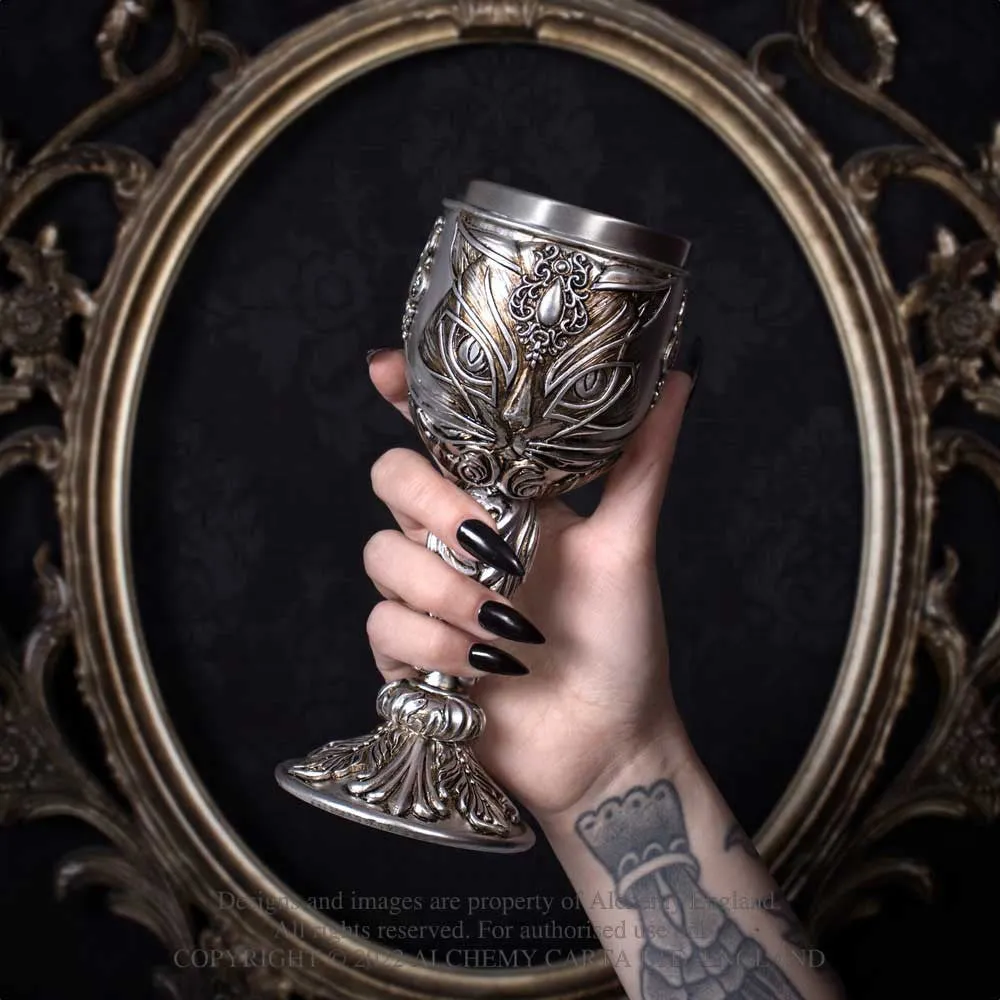 Sacred Cat Goblet