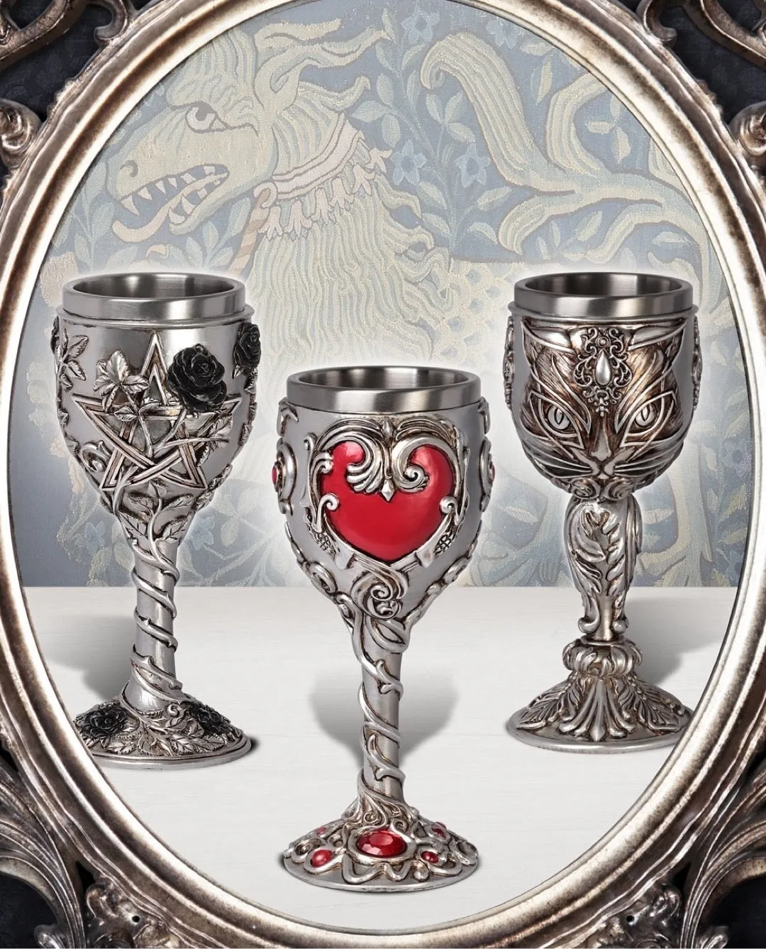 Sacred Cat Goblet