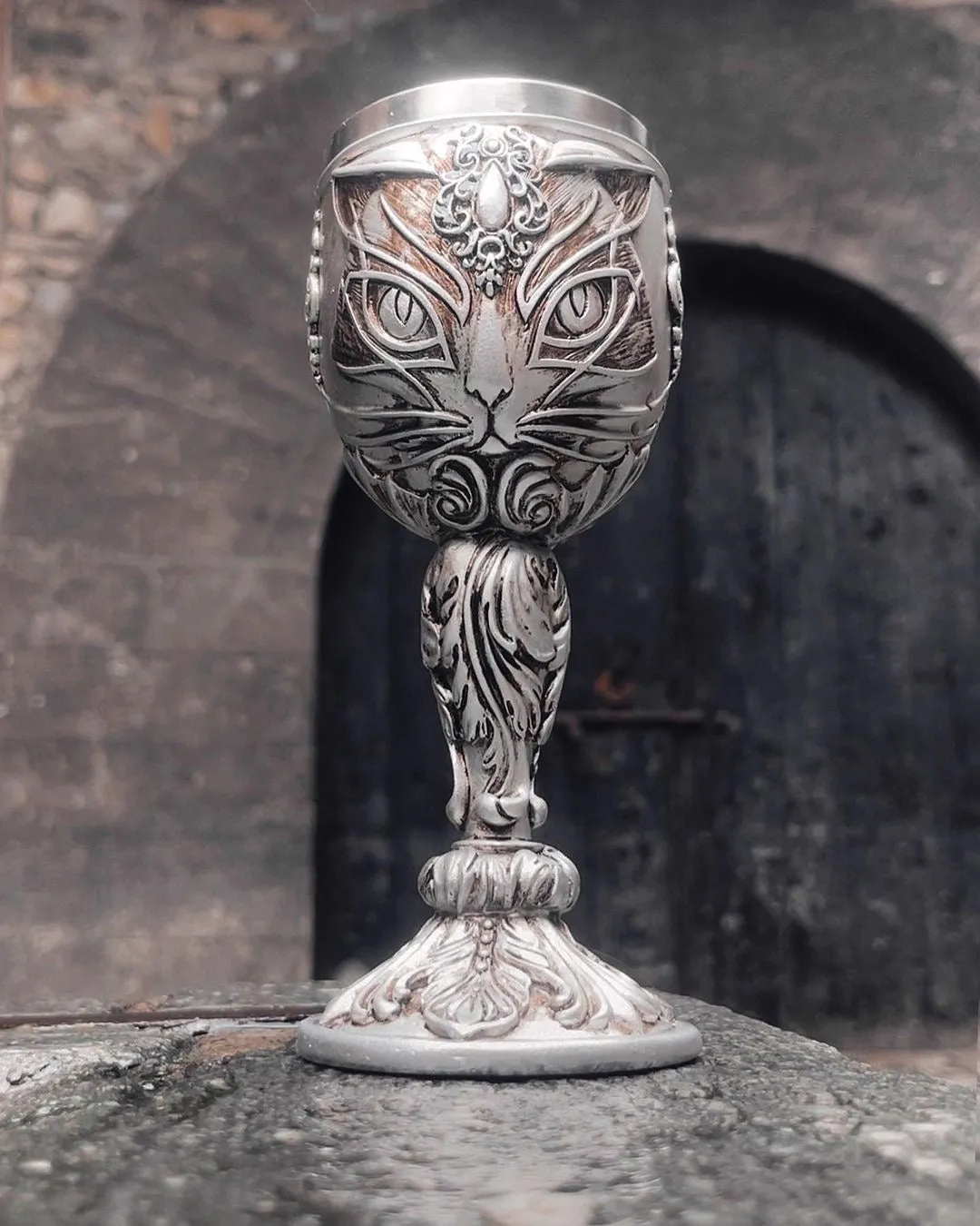 Sacred Cat Goblet