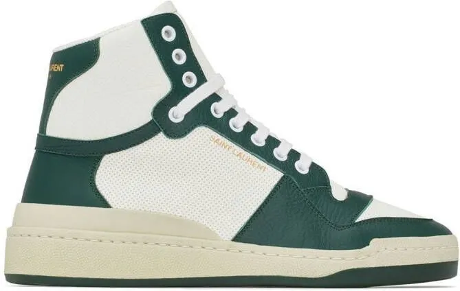 Saint Laurent high-top sneakers Green