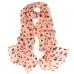 Scarf From India poncho Beach Scarves Shawls Sexy Casual Love Heart Soft Long Loose Wrap Stole For Womens Girls