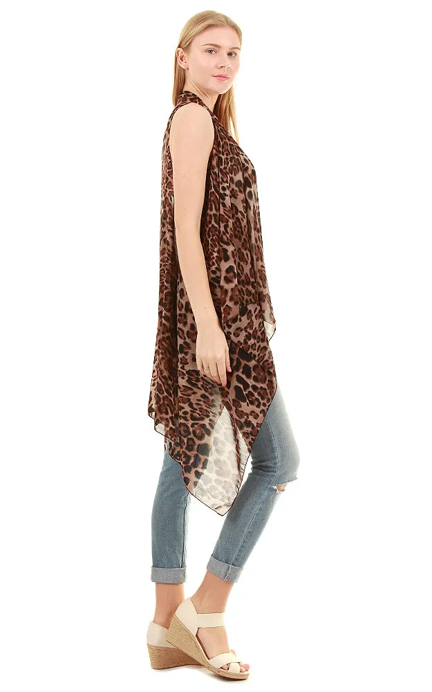 SN29/PN29 Leopard Pattern Long Vest