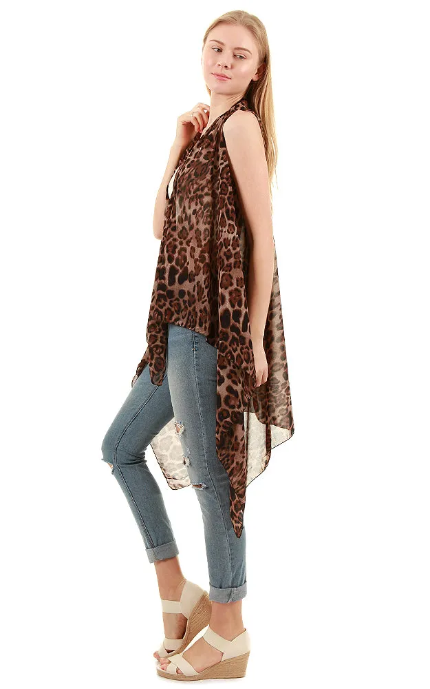 SN29/PN29 Leopard Pattern Long Vest