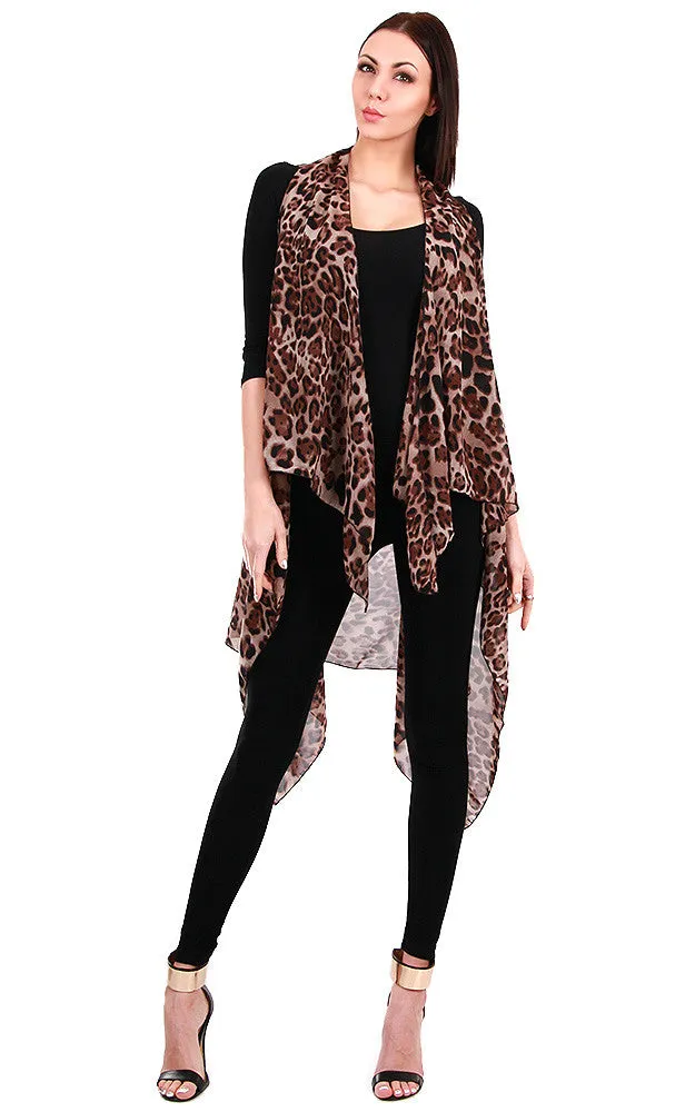 SN29/PN29 Leopard Pattern Long Vest