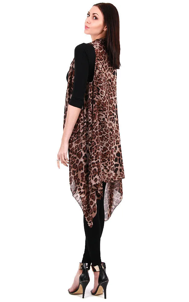 SN29/PN29 Leopard Pattern Long Vest