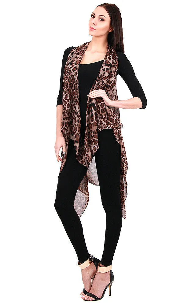 SN29/PN29 Leopard Pattern Long Vest