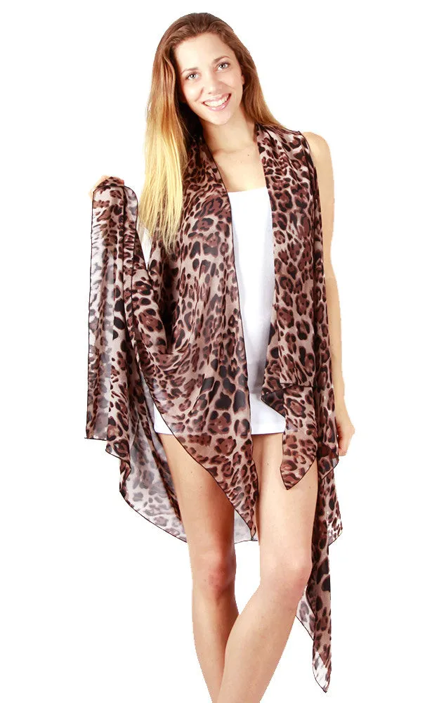 SN29/PN29 Leopard Pattern Long Vest