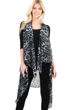 SN29/PN29 Leopard Pattern Long Vest