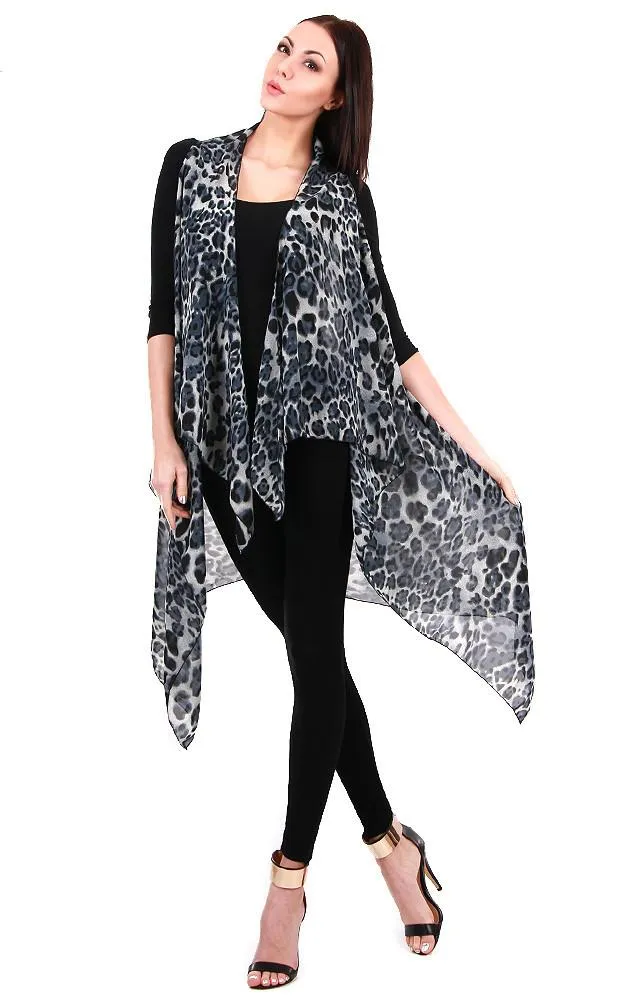 SN29/PN29 Leopard Pattern Long Vest