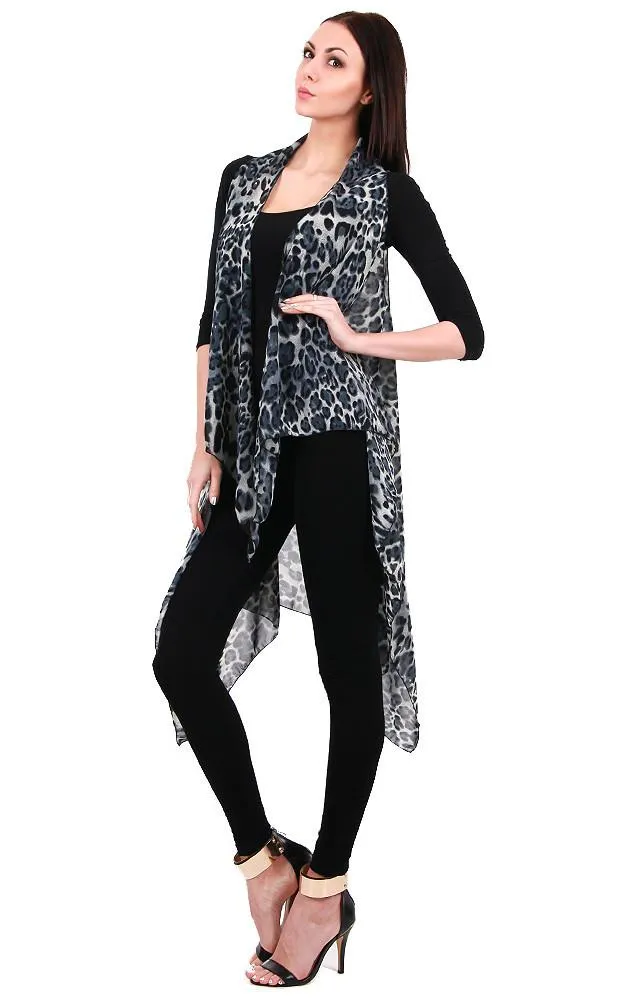 SN29/PN29 Leopard Pattern Long Vest