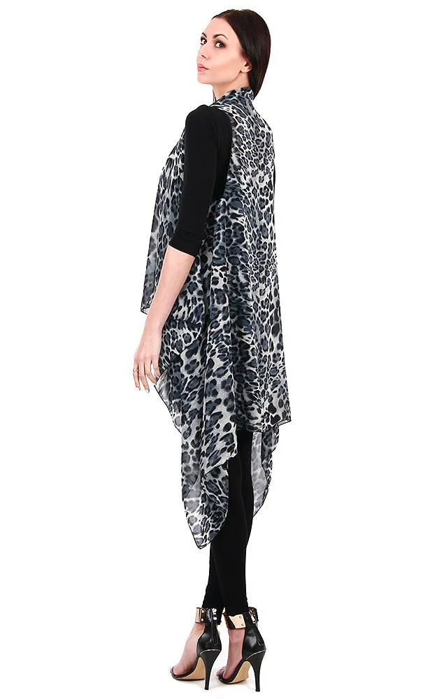 SN29/PN29 Leopard Pattern Long Vest