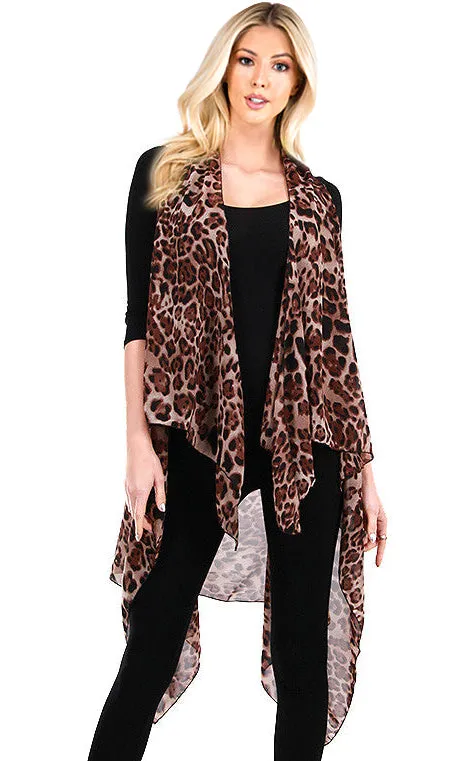 SN29/PN29 Leopard Pattern Long Vest