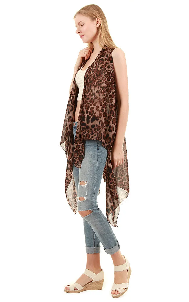 SN29/PN29 Leopard Pattern Long Vest