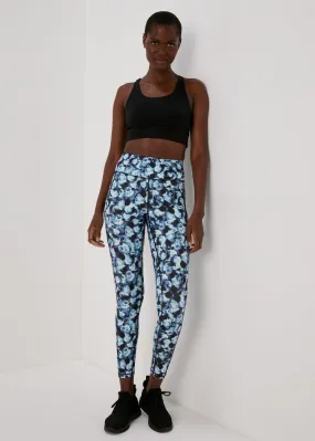 Souluxe Blue Printed Leggings