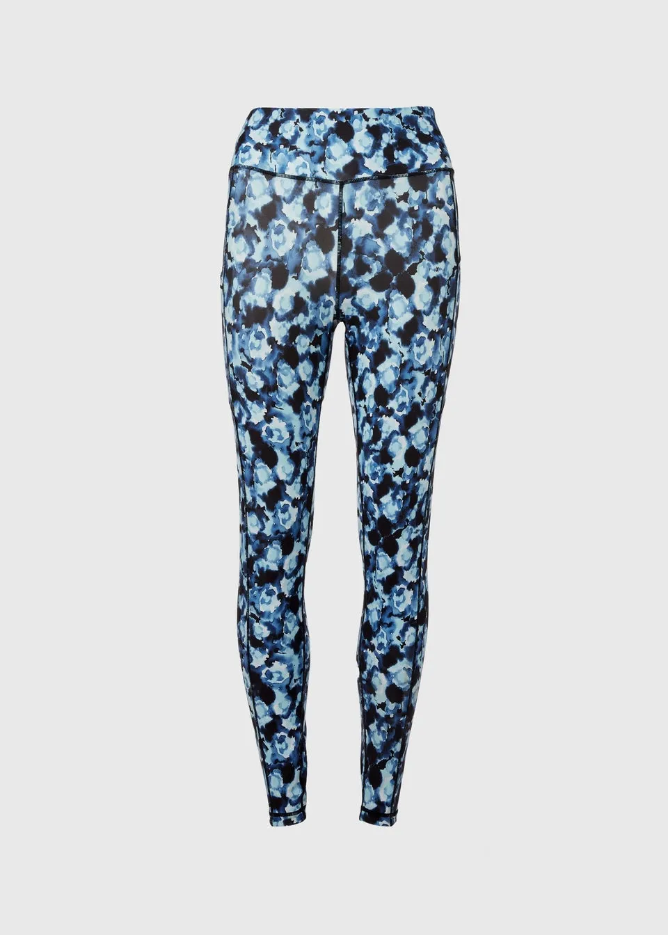 Souluxe Blue Printed Leggings