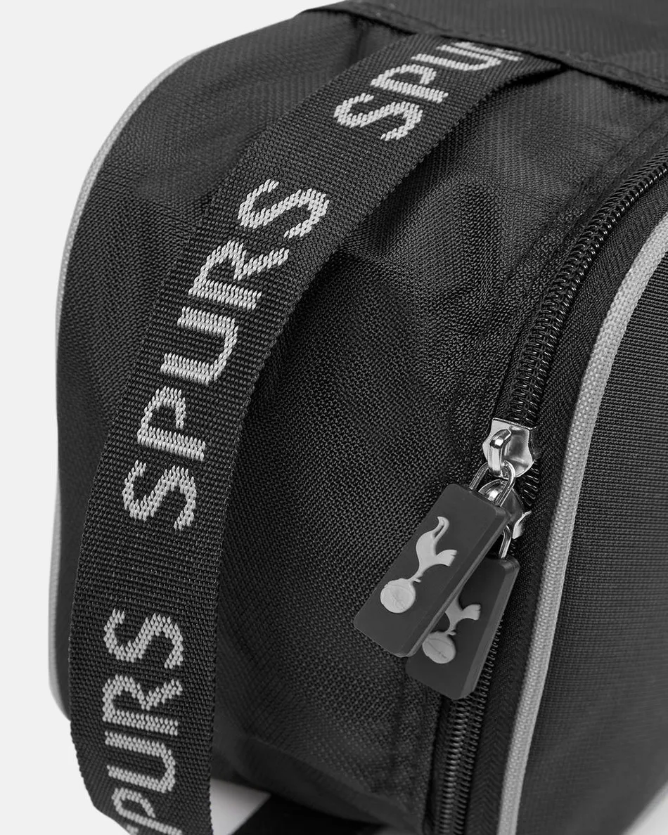 Spurs Recycled Fabric Black Boot Bag