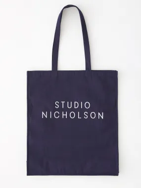 Studio Nicholson Standard Tote Bag in Dark Navy