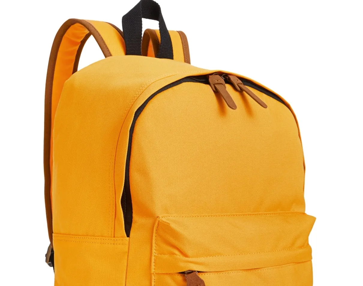 Sun + Stone Men's Riley Colorblocked Backpack Yellow Size Regular