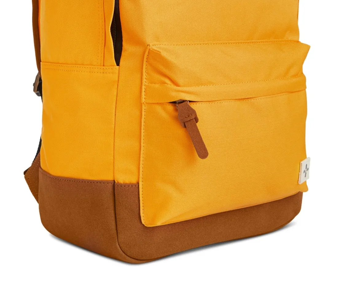 Sun + Stone Men's Riley Colorblocked Backpack Yellow Size Regular