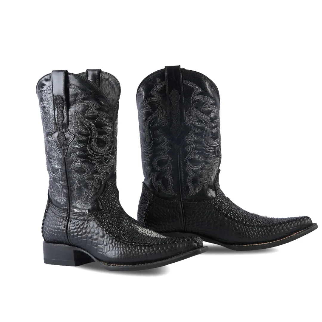 Texas Country Western Boot Mantarraya Verzy Toe E204