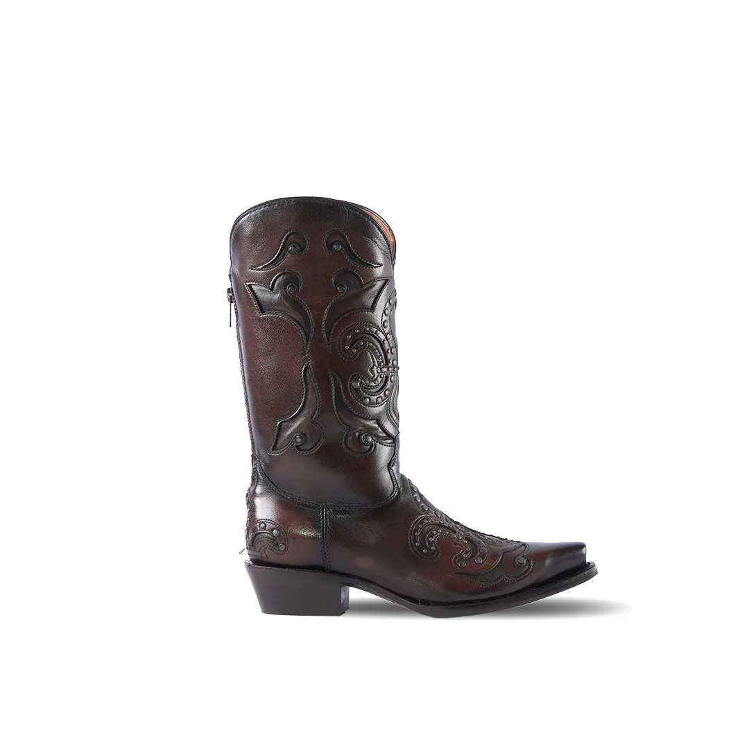 Texas Country Women's Western Boot Bora Retro Toe E783