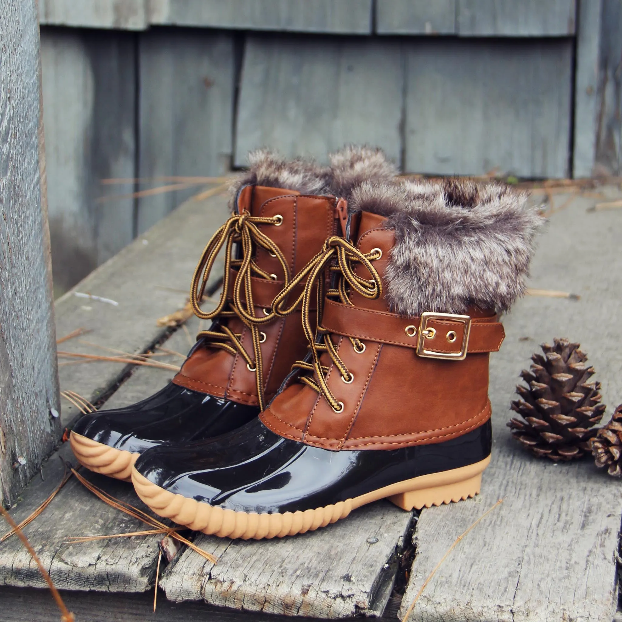 The Alpine Duck Boots