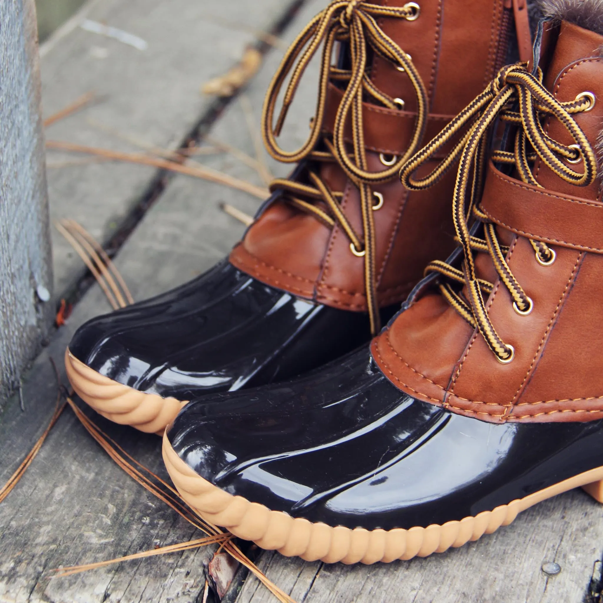 The Alpine Duck Boots