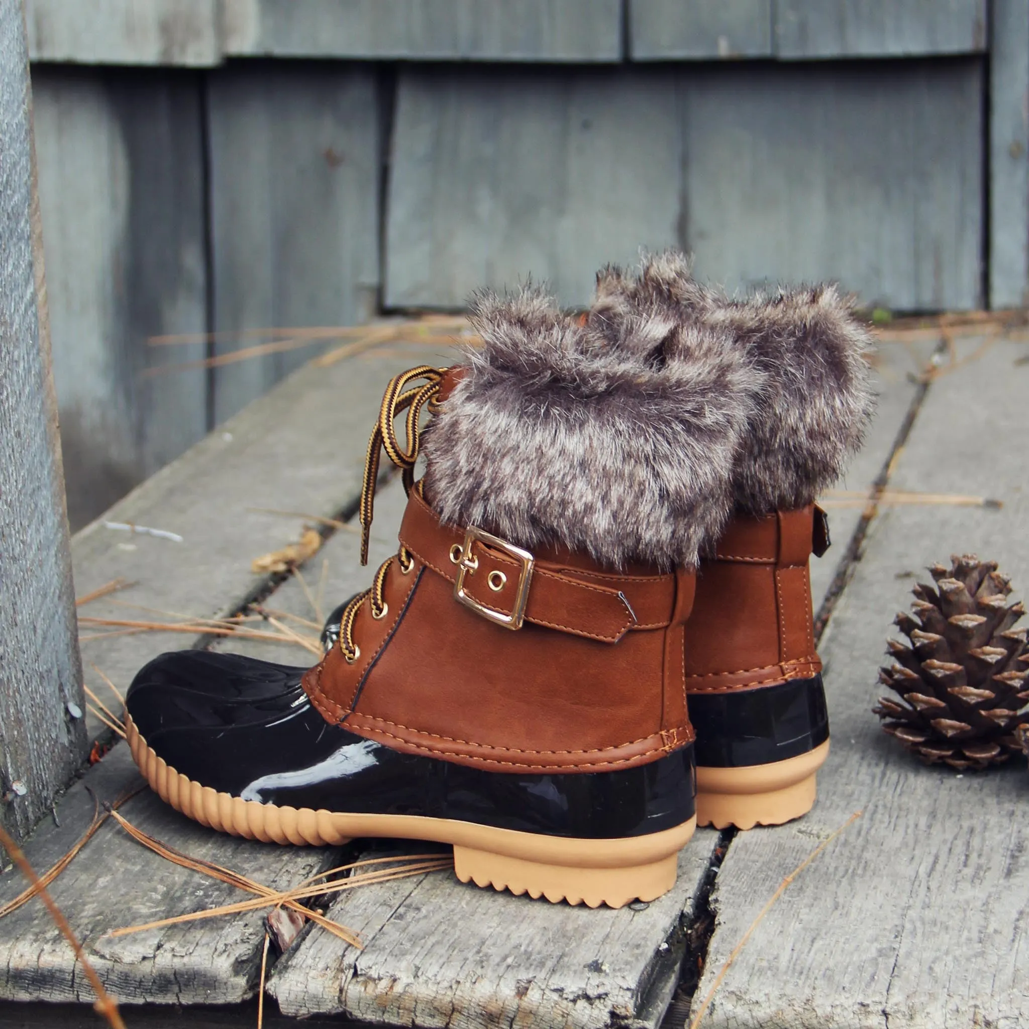 The Alpine Duck Boots