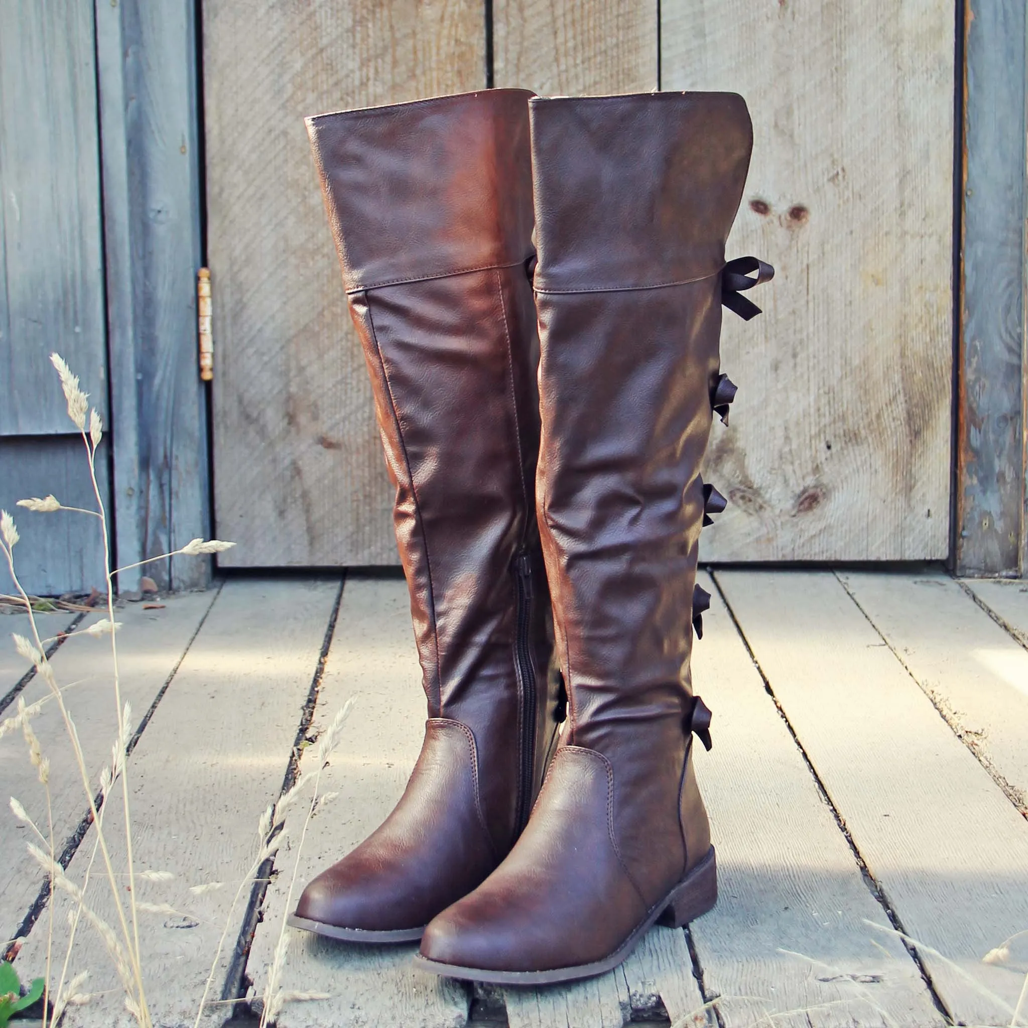 The Bow Back Boots