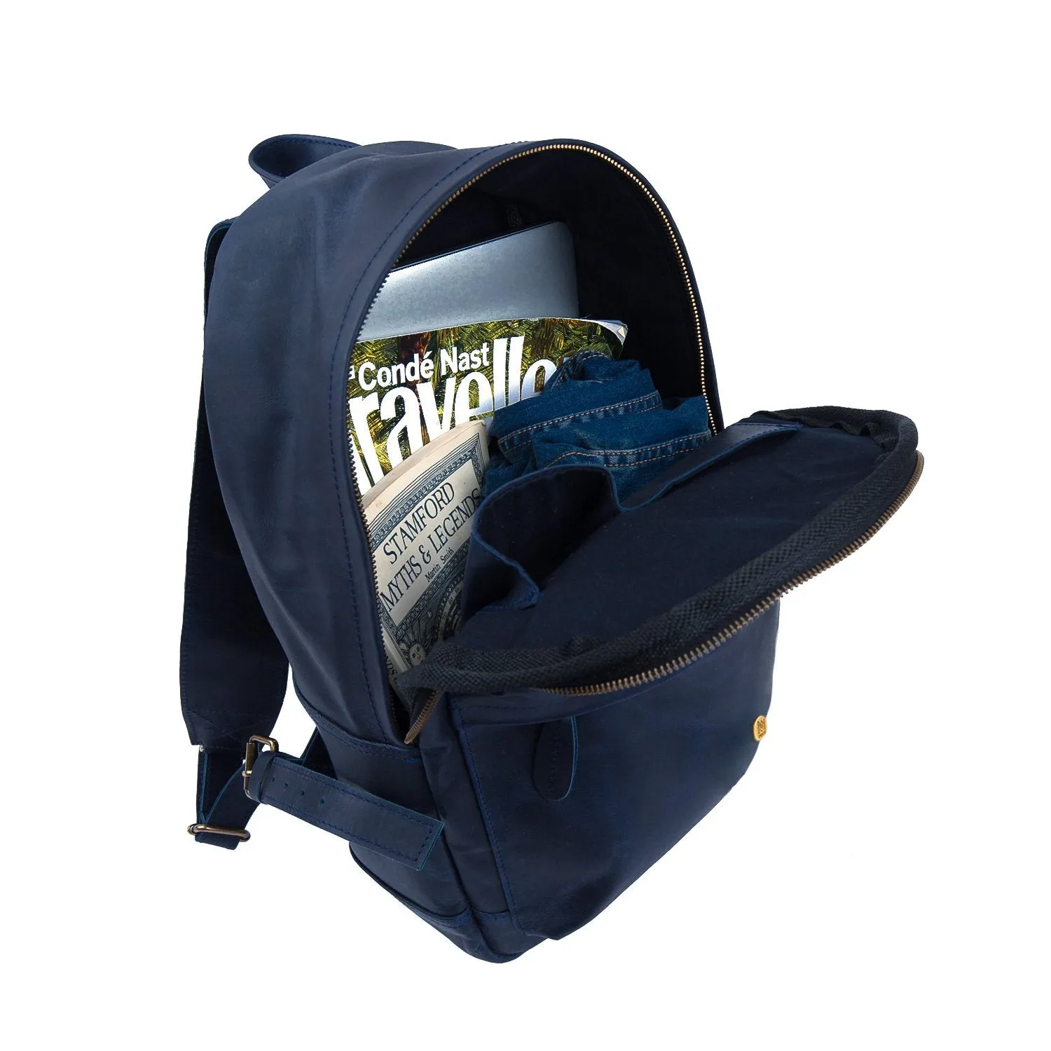 The Classic Backpack (Navy)