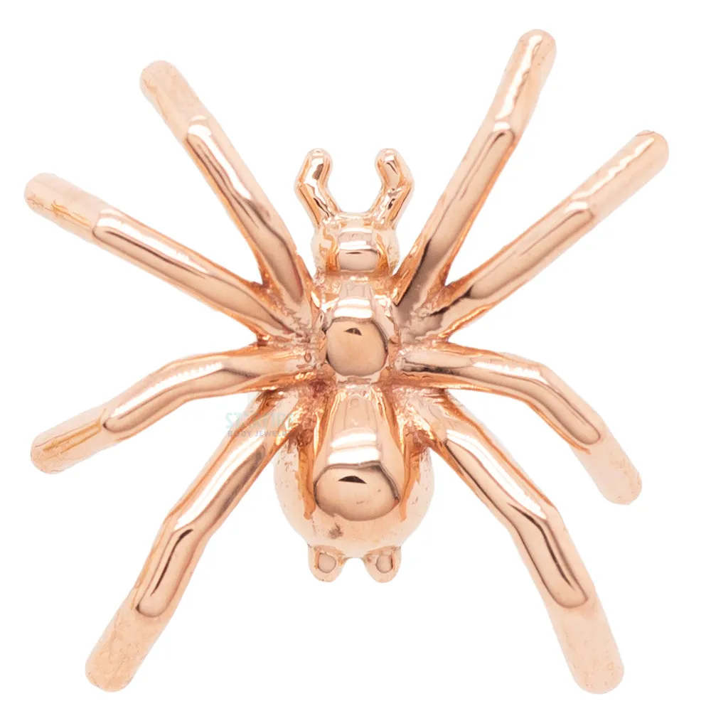 threadless: Spider Pin in Gold