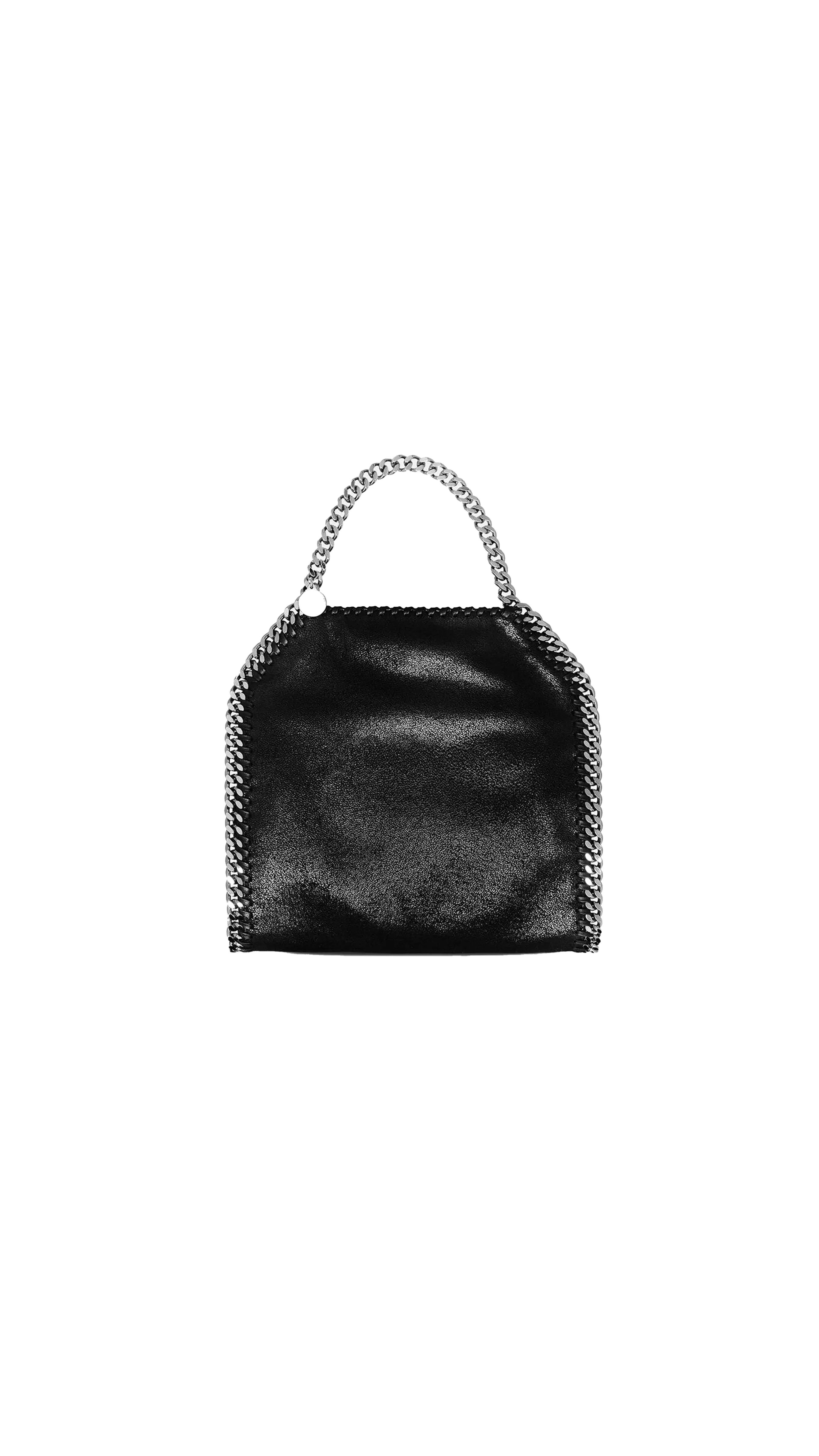 Tiny Shaggy Tote Bag - Black