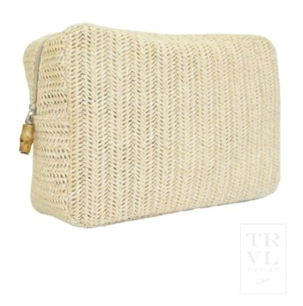 TRVL Design Big Glam Bag, Straw Sand