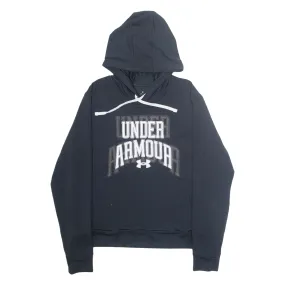 UNDER ARMOUR Mens Black Hoodie L