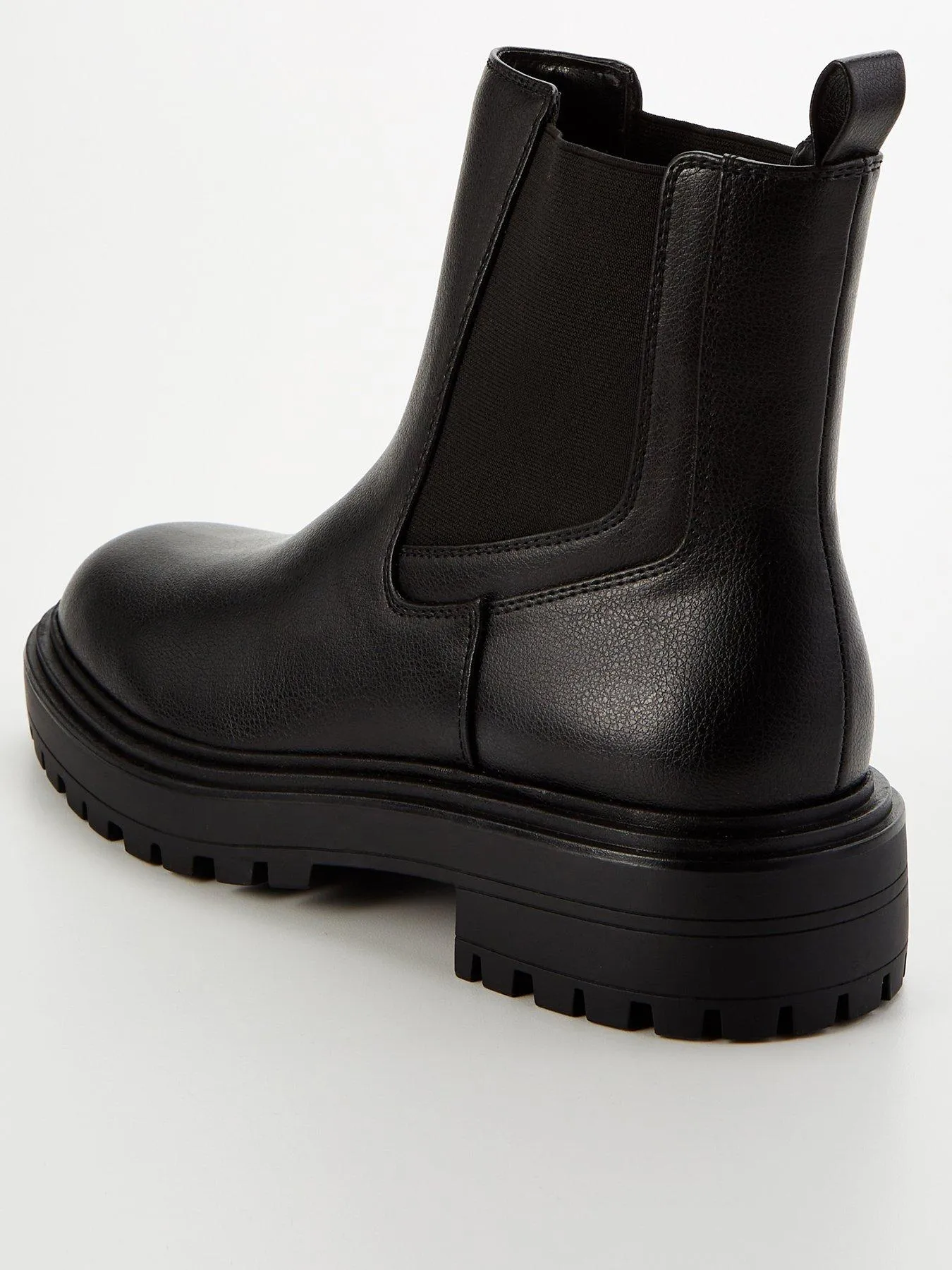 V by Very Chunky Chelsea Boot - Black