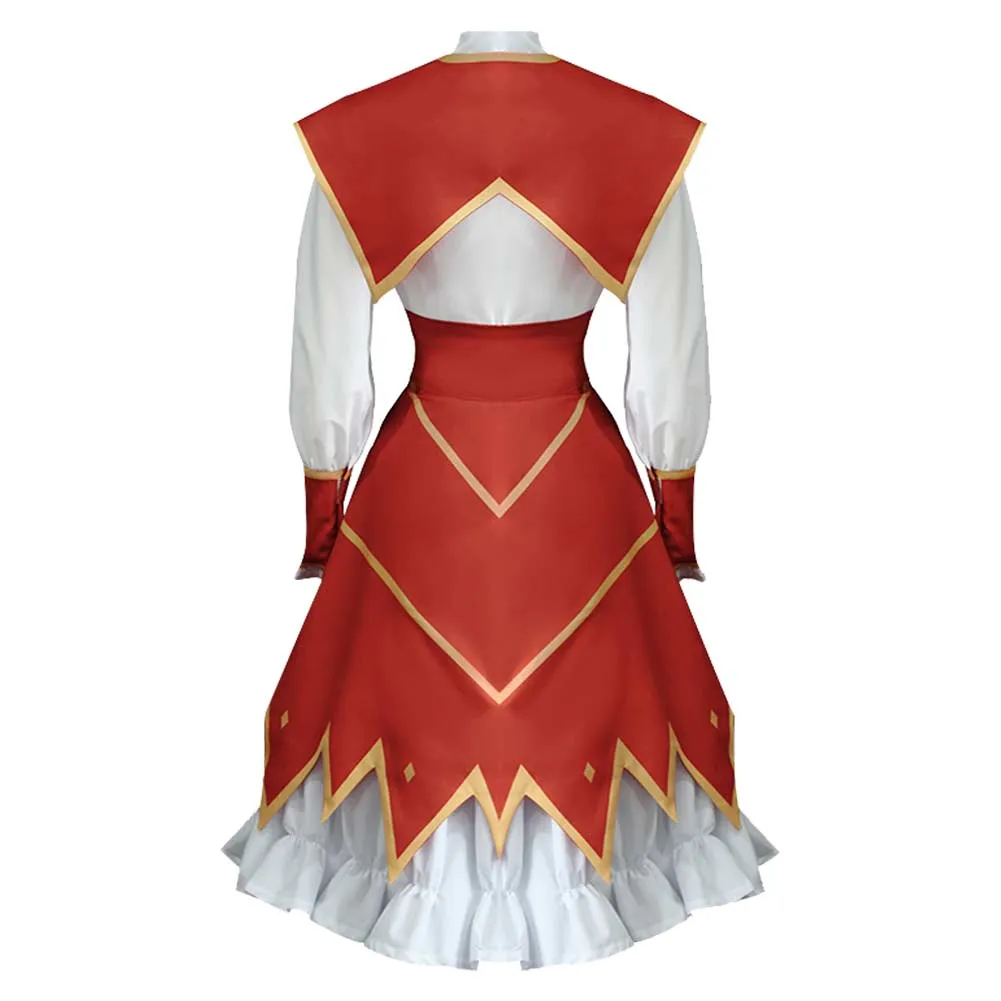 VILLAINESS LEVEL 99: I MAY BE THE HIDDEN BOSS BUT I’M NOT THE DEMON LORD -- Yumiella Dolkness Cosplay Costume Outfits Halloween 