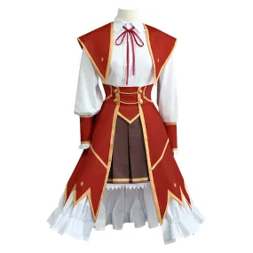 VILLAINESS LEVEL 99: I MAY BE THE HIDDEN BOSS BUT I’M NOT THE DEMON LORD -- Yumiella Dolkness Cosplay Costume Outfits Halloween 