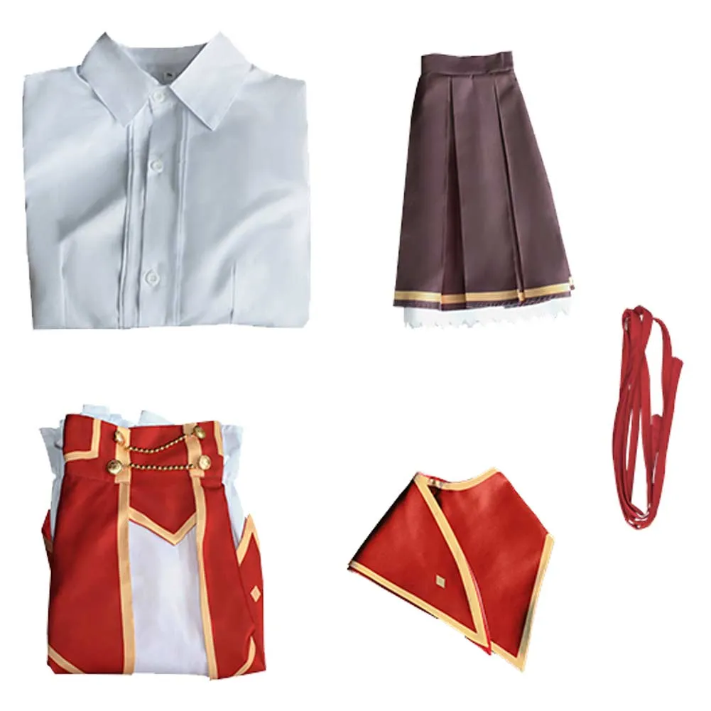 VILLAINESS LEVEL 99: I MAY BE THE HIDDEN BOSS BUT I’M NOT THE DEMON LORD -- Yumiella Dolkness Cosplay Costume Outfits Halloween 