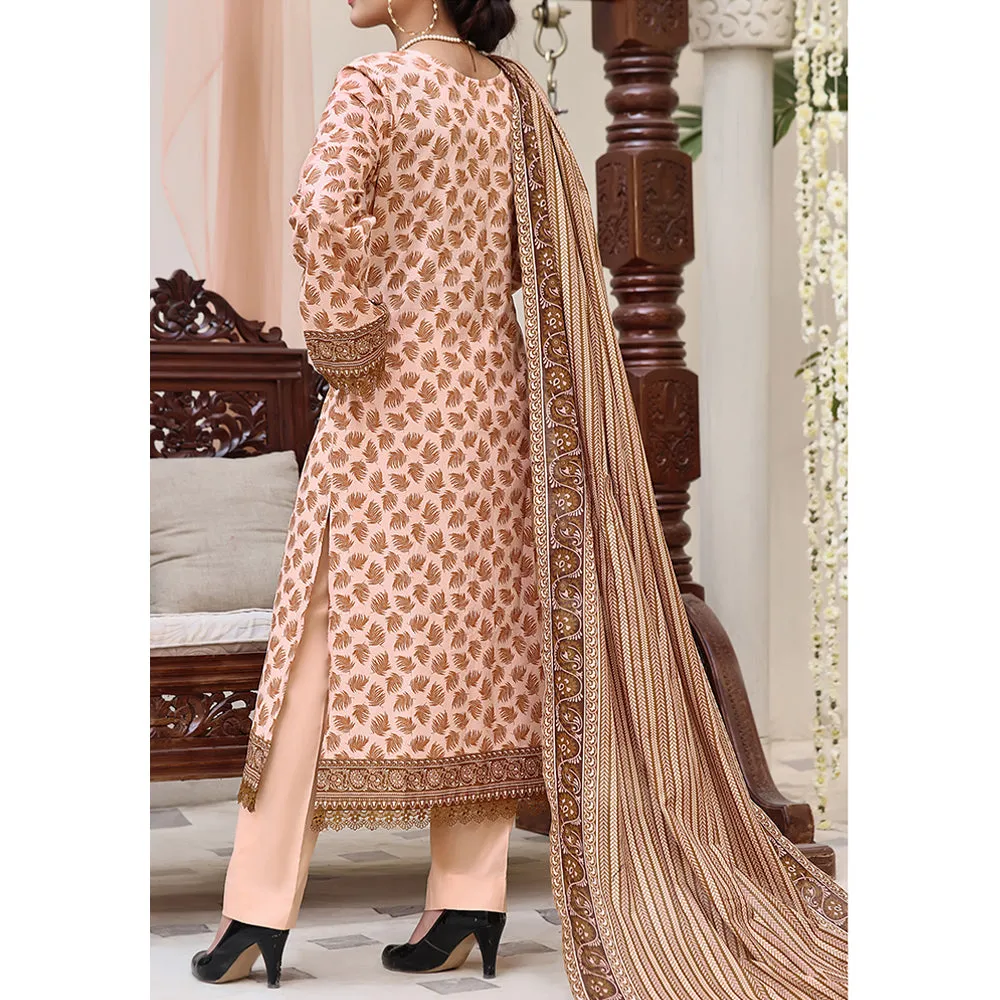 Vs Ayesha Alishba Printed Lawn Suit Unstitched 3Pcs - 190