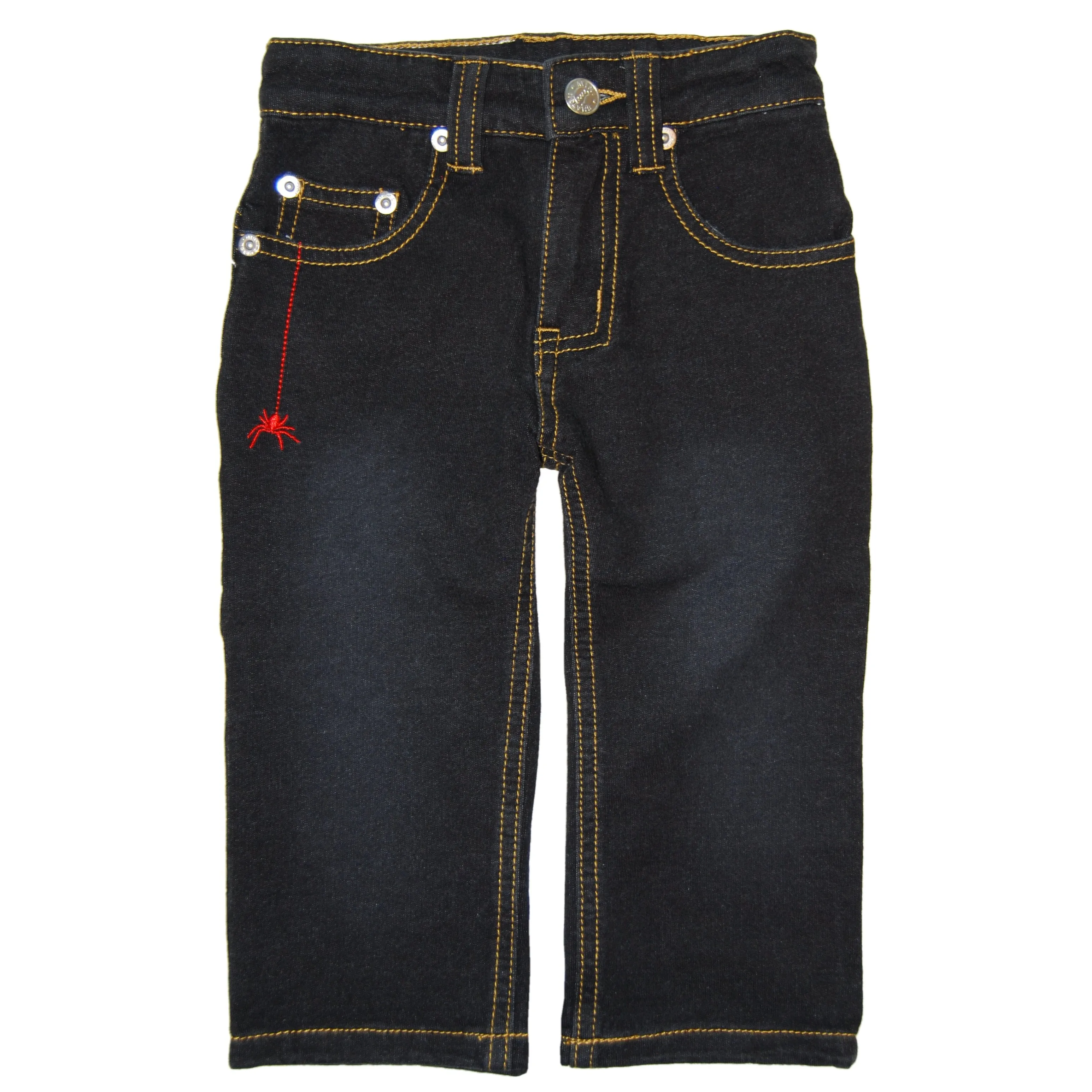 Webster Black Washed French Terry Baby Jeans by: Mini Shatsu