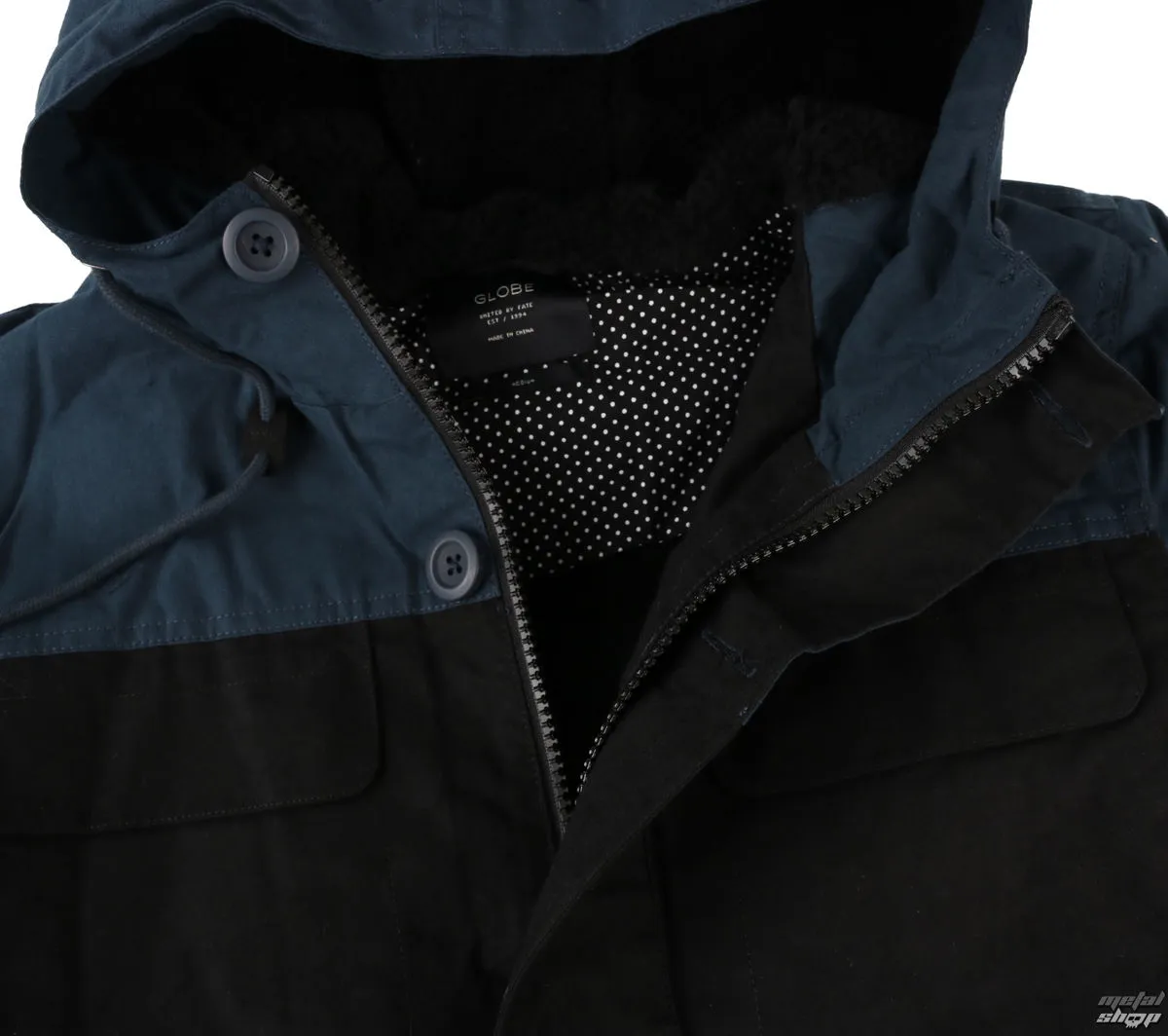 winter men´s jacket GLOBE - Goodstock Blocked Parka - Black - GB01637014-BLK  -  Metal-shop